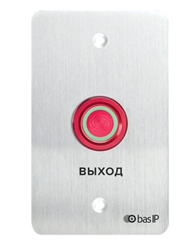 Кнопка выхода BAS-IP SH-45R SILVER в Барнауле Кнопки выхода Pintop.ru