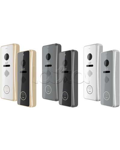 Панель вызывная CTV-D4002EM (серебро) в Барнауле Вызывные видеопанели малоабонентные Pintop.ru