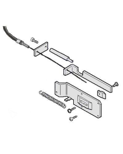 Механизм разблокировки G12000 Came 119RIG103 в Барнауле Запчасти для шлагбаумов и автоматики Pintop.ru
