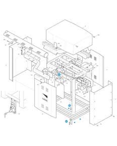 Вал выходной G3000Came 119RIG414 в Барнауле Запчасти для шлагбаумов и автоматики Pintop.ru