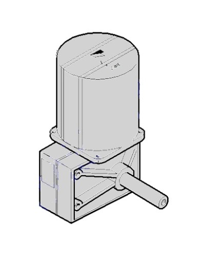 Моторедуктор CAT-X24 Came 119RIX024 в Барнауле Запчасти для шлагбаумов и автоматики Pintop.ru