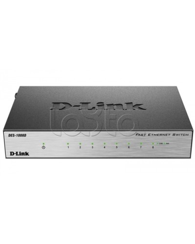 Коммутатор D-Link DES-1008D/L2B в Барнауле Коммутаторы Pintop.ru