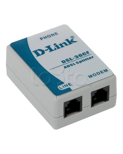 Сплиттер ADSL D-Link DSL-30CF/RS в Барнауле Маршрутизаторы, Роутеры и Точки Доступа Pintop.ru