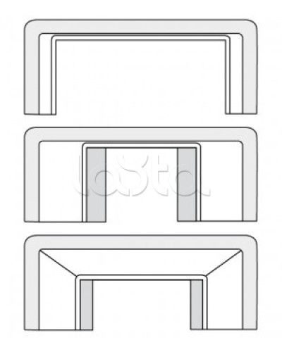 Набор адаптеров для миниканалов DKC 10133 в Барнауле Аксессуары для кабель-канала Pintop.ru