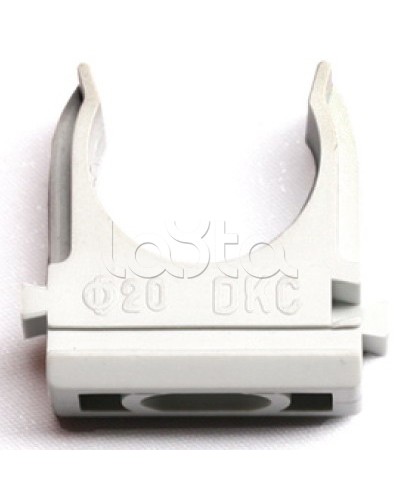 Держатель с защелкой, д.25 мм DKC 51025 в Барнауле Держатели, клипсы, скобы Pintop.ru