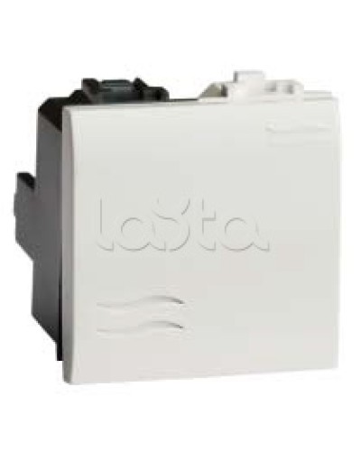 Выключатель типа кнопка, белый, 2мод. DKC 76022B в Барнауле Аксессуары для стоек и шкафов Pintop.ru