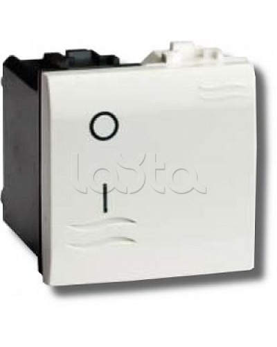 Выключатель двухполюсный белый 2 мод в Барнауле Аксессуары для стоек и шкафов Pintop.ru