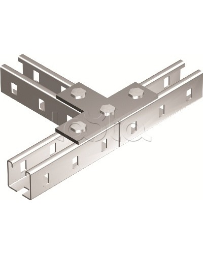 Пластина соединительная Т-обр., горячеоцинкованная DKC BMD1031HDZ в Барнауле Аксессуары для лотков Pintop.ru