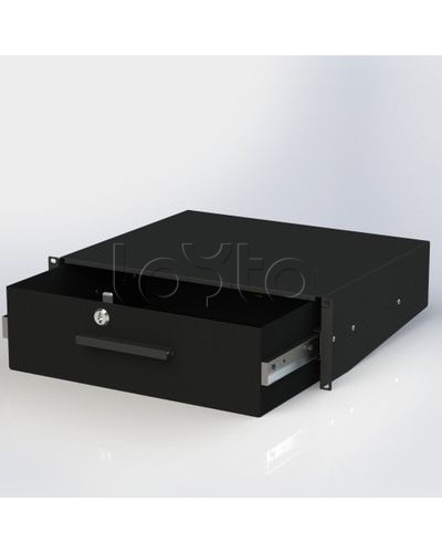 Ящик выдвижной с ключом RAL9005 DKC R5ITCPD2HEB в Барнауле Крепежные изделия Pintop.ru