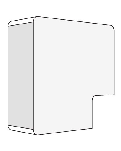 Угол плоский 40x17 DKC 00425 в Барнауле Аксессуары для кабель-канала Pintop.ru