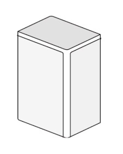 Заглушка коричневая DKC 00580B в Барнауле Аксессуары для кабель-канала Pintop.ru