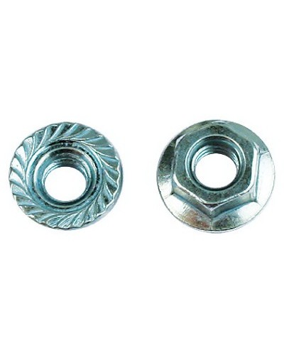 Гайка с насечкой, преп. отк. М5, гор.оц. DKC CM100500HDZ в Барнауле Крепеж Pintop.ru