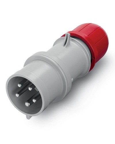 Вилка кабельная IP44 32A 3P+E+N 400V DKC DIS2133237 в Барнауле Аксессуары для стоек и шкафов Pintop.ru