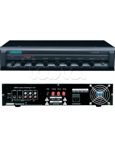 Микшер-усилитель DSPPA MP-300P в Барнауле Система оповещения и трансляции Dsppa Pintop.ru