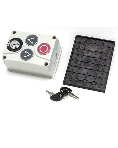 Панель управления 3х кнопочная с ключом Faac 402500 в Барнауле Устройства радиоуправления для шлагбаумов и автоматики Pintop.ru