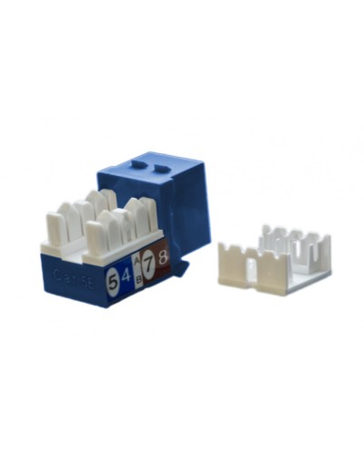 Вставка Hyperline (KJ9-8P8C-C5e-90-BL) в Барнауле Коннекторы Pintop.ru