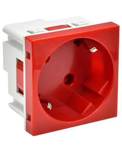 Розетка IEK (PR-KK40D-RSZH-2-2-45-K04) в Барнауле Крепеж Pintop.ru