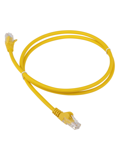 Патч-корд LANMASTER LSZH UTP кат.5e, 0.3 м, желтый LANMASTER LAN-PC45/U5E-0.3-YL в Барнауле Патчкорды (медные) Pintop.ru