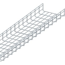 Лоток проволочный 100х300мм, Ф3.8мм, оцинкованный (3 м) LANMASTER LAN-MT100x300-3.8EZ