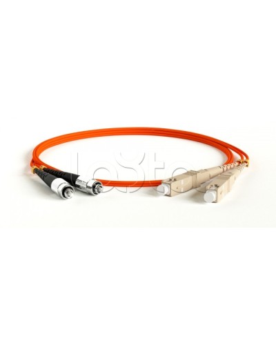 Патч-корд оптический LANMASTER LAN-SC-FC/OM3-1.5 в Барнауле Патч-корды и пигтейлы Pintop.ru