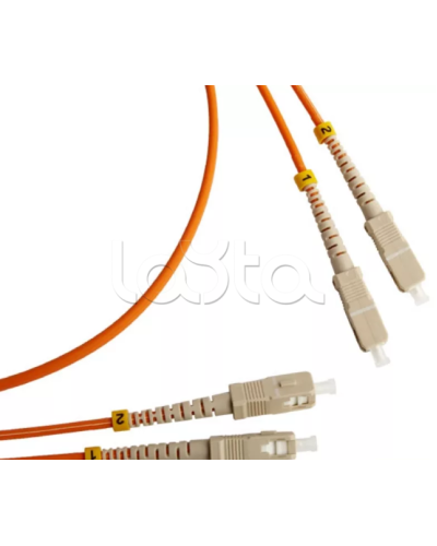 Патч-корд оптический LANMASTER LAN-SC-SC/SU-0.5 в Барнауле Патч-корды и пигтейлы Pintop.ru