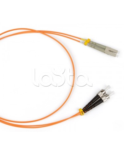 Патч-корд оптический LANMASTER LAN-ST-LC/OM2-5.0 в Барнауле Патч-корды и пигтейлы Pintop.ru