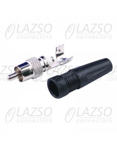 Разъем штекер RCA под винт LAZSO (APR012) в Перми Коннекторы Pintop.ru