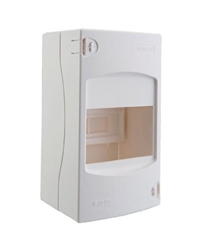 Щиток накладной Mini S 4 модуля белый Legrand 001304 в Барнауле Боксы для автоматов Pintop.ru