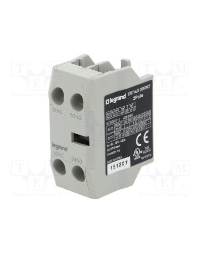 Блок вспомогательных контактов Legrand 416850 в Барнауле Дополнительное оборудование для сетей Pintop.ru
