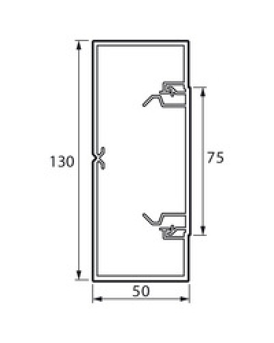 Кабель-канал METRA 130x50 Legrand (638082) в Барнауле Кабель-канал Pintop.ru