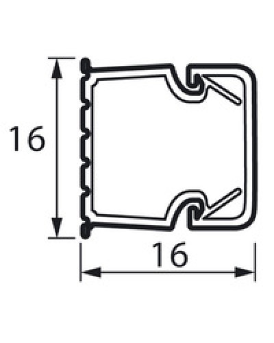 Кабель-канал METRA 16x16 Legrand (638191) в Барнауле Кабель-канал Pintop.ru