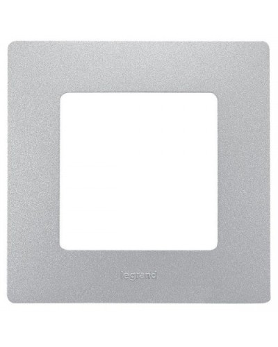 Рамка 1 пост Etika алюминий Legrand 672551 в Барнауле Аксессуары для кабель-канала Pintop.ru