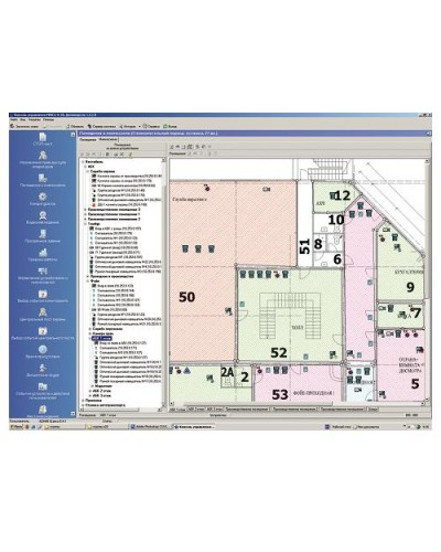 ПО Модуль Мониторинг PERCo-SM08 в Барнауле Сетевая СКУД Perco Pintop.ru