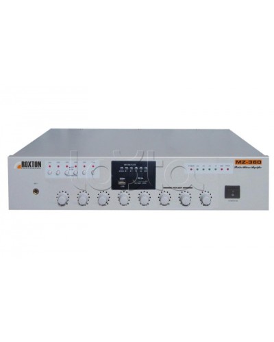 Микшер-усилитель ROXTON MZ-360 в Барнауле Система оповещения и трансляции Roxton Pintop.ru