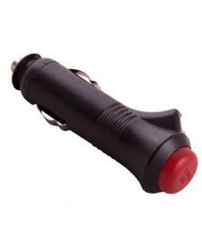 Штекер автоприкуривателя с кнопкой I=3А REXANT 16-0205 в Барнауле Коннекторы Pintop.ru