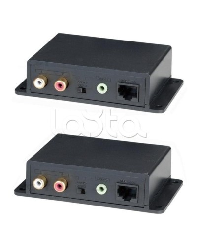 Комплект для передачи стерео аудио сигнала SC&T AE02 в Барнауле Видеоусилители, Модуляторы, Делители Pintop.ru