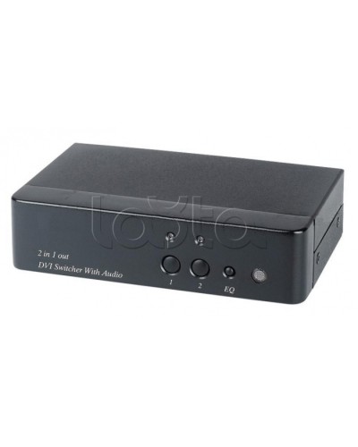 Коммутатор DVI и аудио сигналов SC&T DS02A в Барнауле Видеоусилители, Модуляторы, Делители Pintop.ru