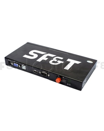 Передатчик DVI + Audio + USB + RS232 по оптоволокну SF&T SFD14A1S5T в Барнауле Видеоусилители, Модуляторы, Делители Pintop.ru