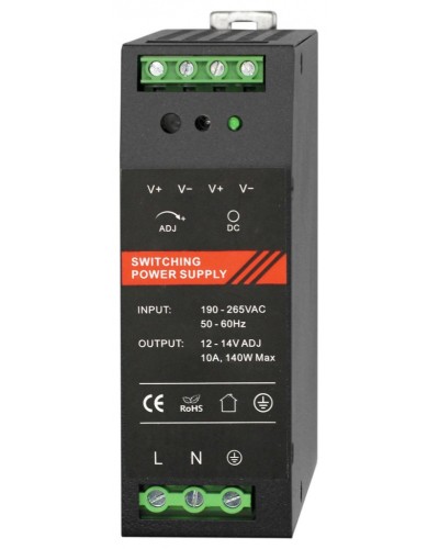 Блок питания Smartec ST-PS110DDX-BK в Барнауле Дополнительное оборудование для СКУД Pintop.ru