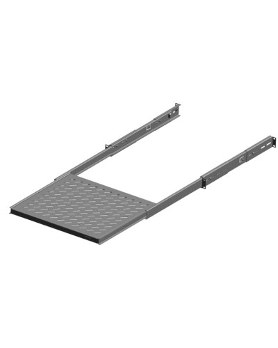Полка выдвижная (400 мм) TLK TLK-SHFC-400R-BK в Барнауле Полки для шкафов и стоек Pintop.ru