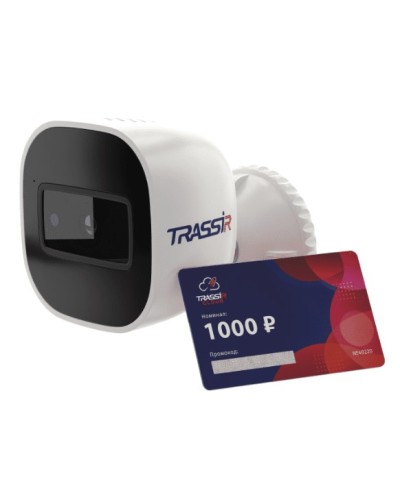 IP-камера видеонаблюдения уличная TRASSIR CloudBulletWifi в Барнауле IP-камеры Pintop.ru