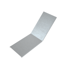 Крышка лестничного вертикального внутреннего угла 45 гр. 100 мм HD КМ-Профиль (KLNL45-100 HD)