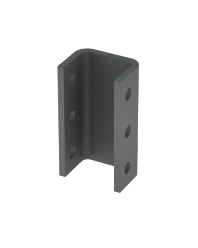 Крепление для профиля 50х35 мм приварное БП КМ-Профиль (KPP(бп)) в Барнауле Аксессуары для лотков Pintop.ru