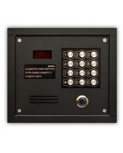 Цифровой домофон Олевс PRO-TM черный в Барнауле Домофония Pintop.ru