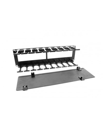 Органайзер кабельный горизонтальный 3U ЦМО (ГКО-П-3-9005) в Барнауле Кабельные органайзеры Pintop.ru