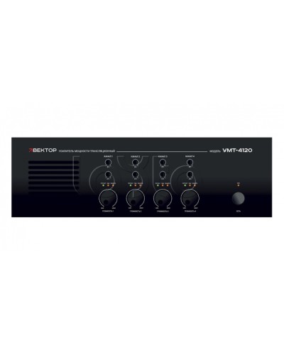 Усилитель мощности ВЕКТОР УМТ-4120 в Барнауле Аксессуары для СОУЭ Pintop.ru